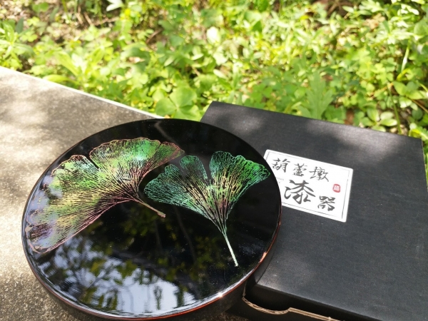 貼葉蒔繪杯墊DIY